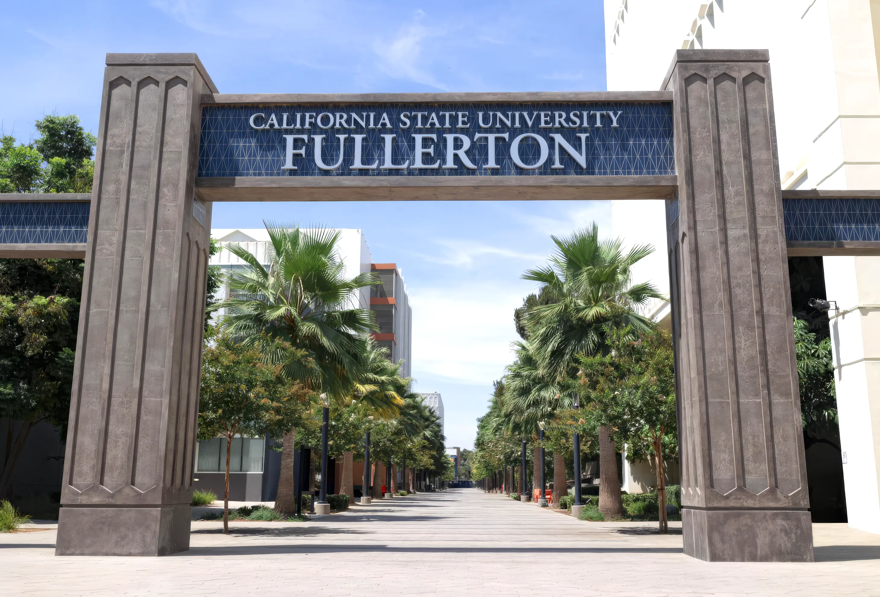 Cal State University Fullerton campus
