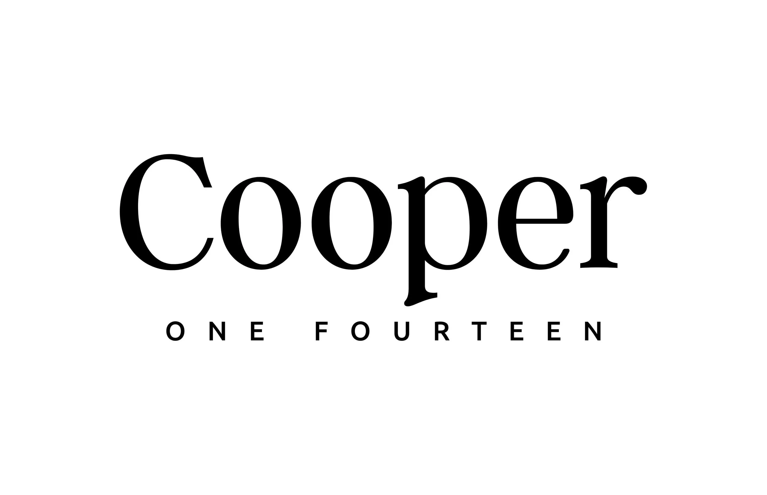 Cooper One Fourteen — commercial real estate brand identity