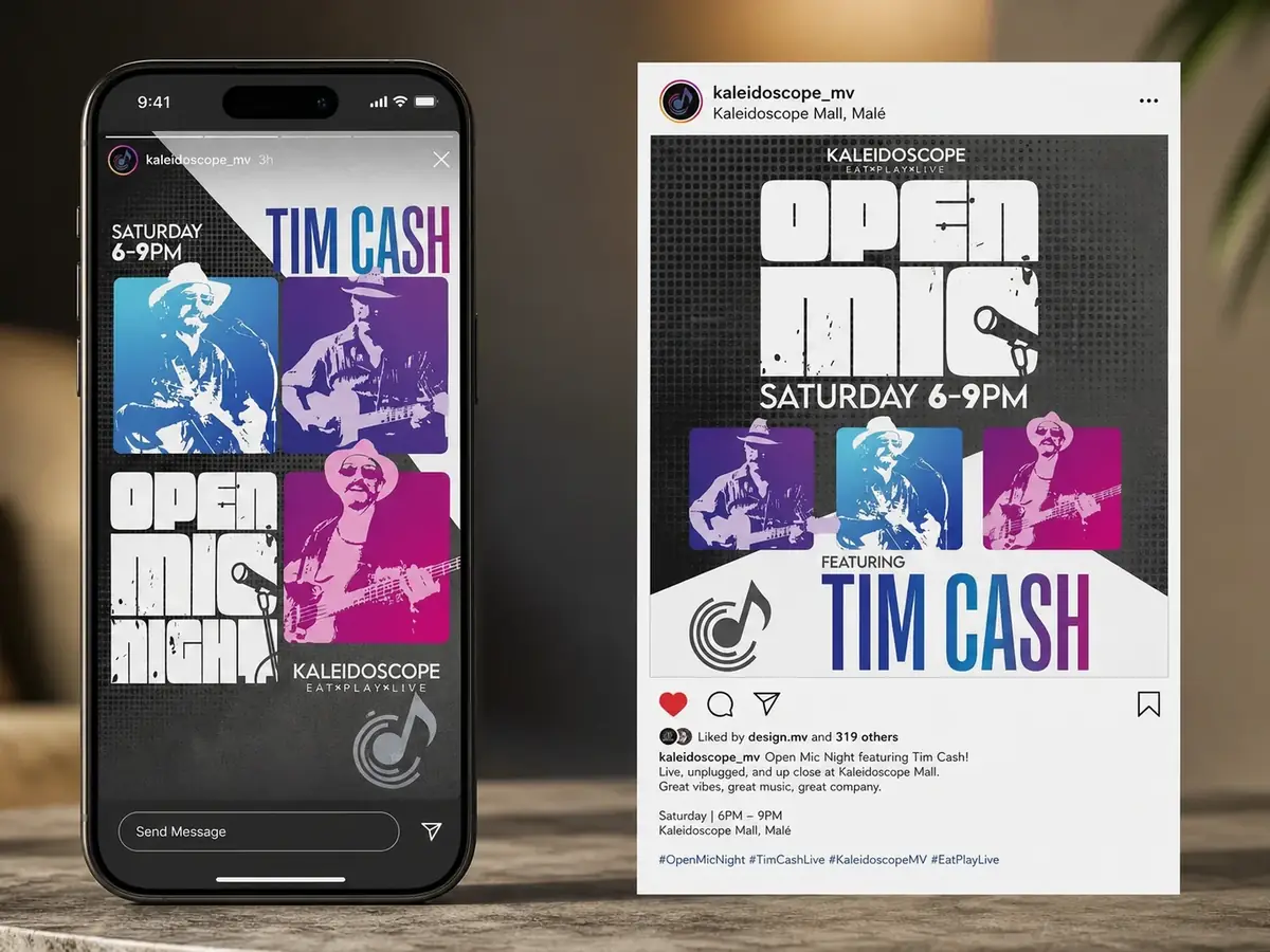 Concept Zombie — social media & print campaigns