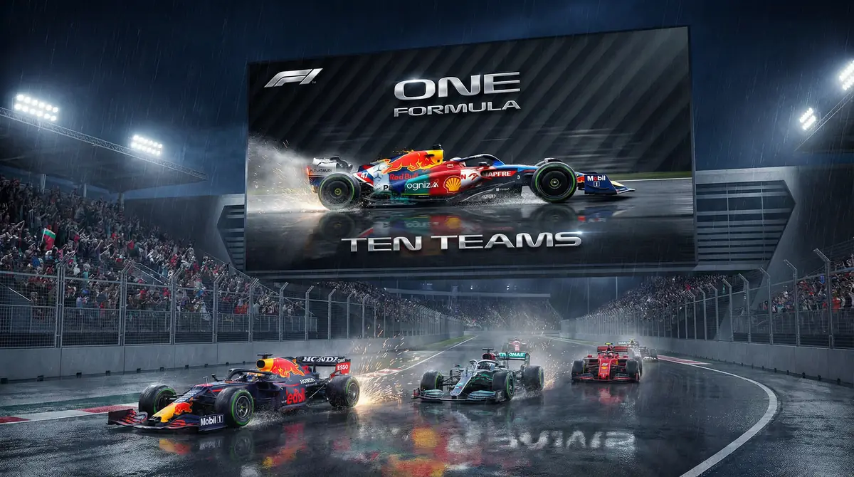 Formula One Campaign — brand identity concept